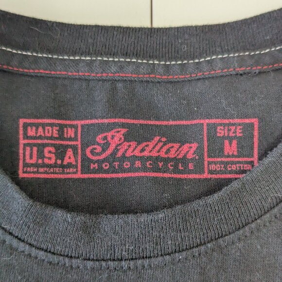Indian Motorcycle T-Shirt - America's First Motorcycle Company - Picture 4 of 9